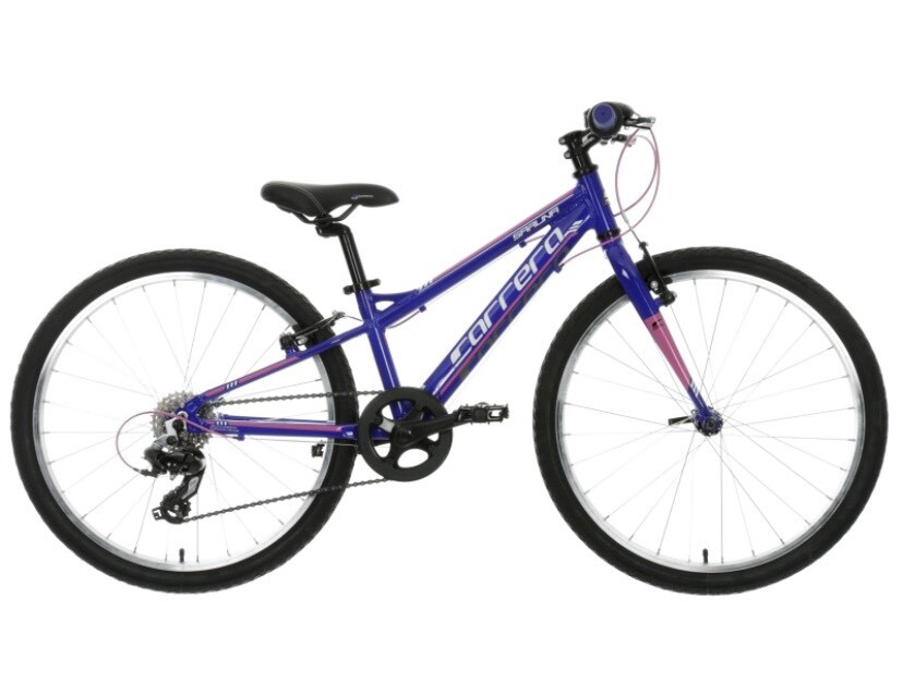 purple carrera bike